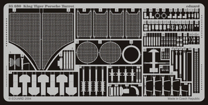 Eduard 35680 King Tiger Porsche 1/35 Dragon