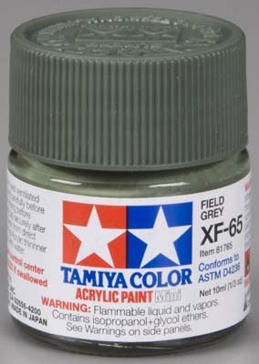 Tamiya XF65 Field Gray (81765) Acrylic paint 10ml – Bild 2