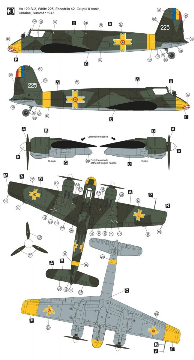 Hobby 2000 48011 Henschel Hs 129 B-2 Eastern Front 1/48 – image 3