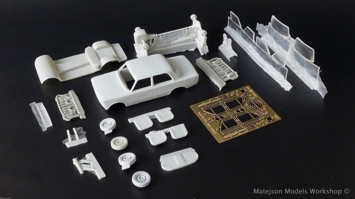 FPW Model 72601 Polish Fiat 125p, early civilian version 1/72 – image 5