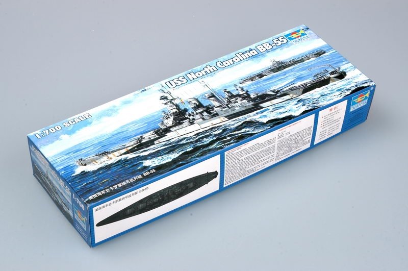 Trumpeter 05734 USS North Carolina BB-55 1/700 – obrázek 2