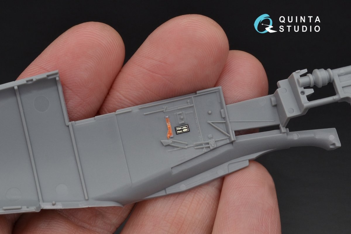 Quinta Studio QD48103 Bf 109G-6 3D-Printed &amp;amp; colored Interior on decal paper (for Tamiya kit) 1/48 – obrázek 9