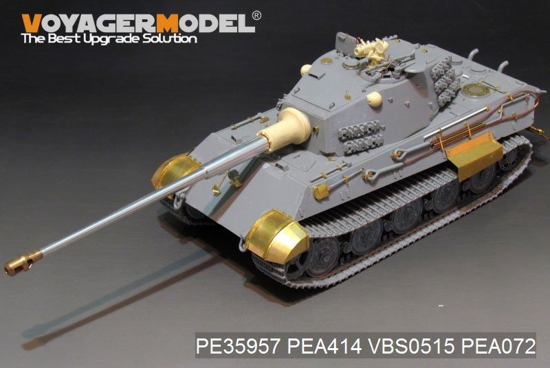 Voyager Model PE35957 WWII German King Tiger (Hensehel Turret) For HOBBYBOSS 84533 1/35 – obrázek 4