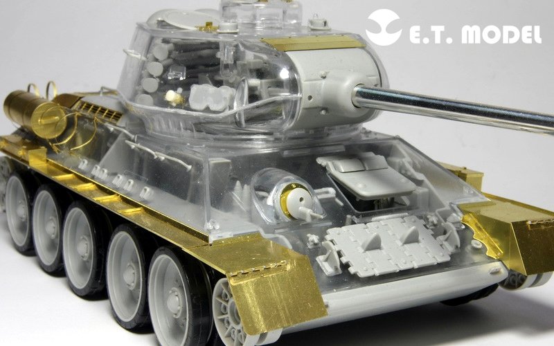 ET Model E35-021 WWII Soviet T-34/85 Fender (For AFV CLUB 35S56) (1/35) – image 2