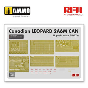 Rye Field Model 2021 Upgrade set for 5076 Canadian Leopard 2A6M CAN 1/35 – obrázek 3