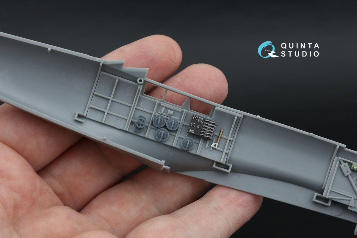Quinta Studio QD+48574 Fairey Battle Mk.I 3D-Printed &amp;amp; colored Interior on decal paper (Trumpeter) (with 3D-printed resin parts) 1/48 – obrázek 13