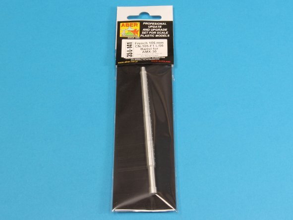 Aber 35L-141 French 105mm CN-105-F1 L/56 barrel for AMX30/40 1/35 – image 5