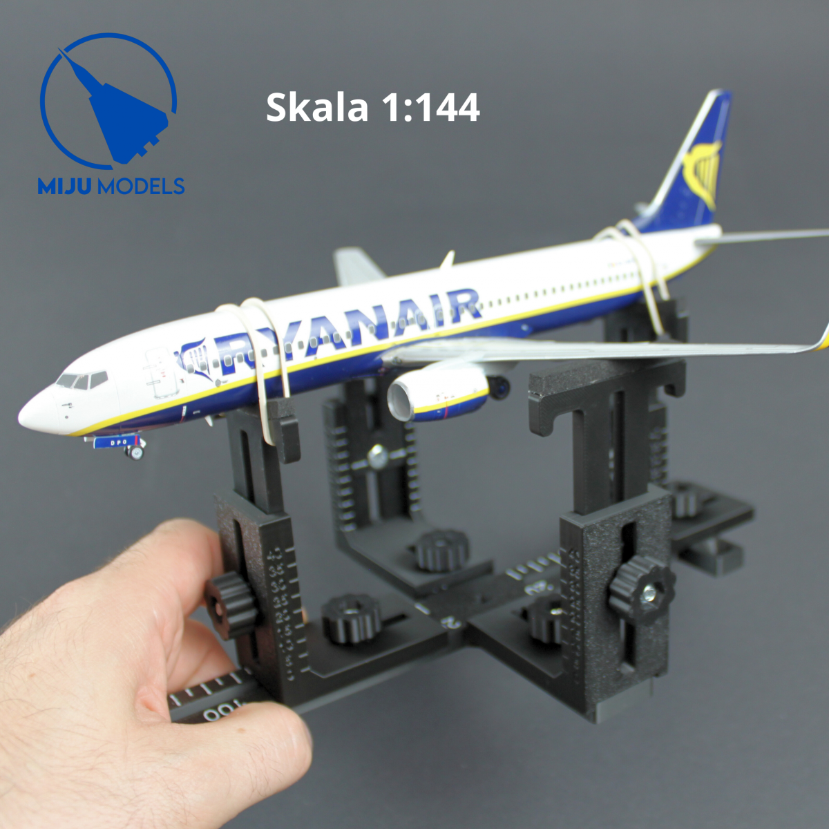 Miju Models JIG-AIR-LARGE-STANDARD Duży statyw lotniczy / Large aircraft tripod
