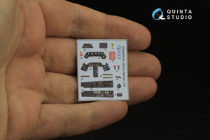 Quinta Studio QD48269 Fw 190A-8 3D-Printed &amp;amp; colored Interior on decal paper (Tamiya) 1/48 – image 4