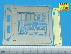 Aber 35A075 Upper armor for Sd.Kfz.250 Neu 1/35 – obrázek 2