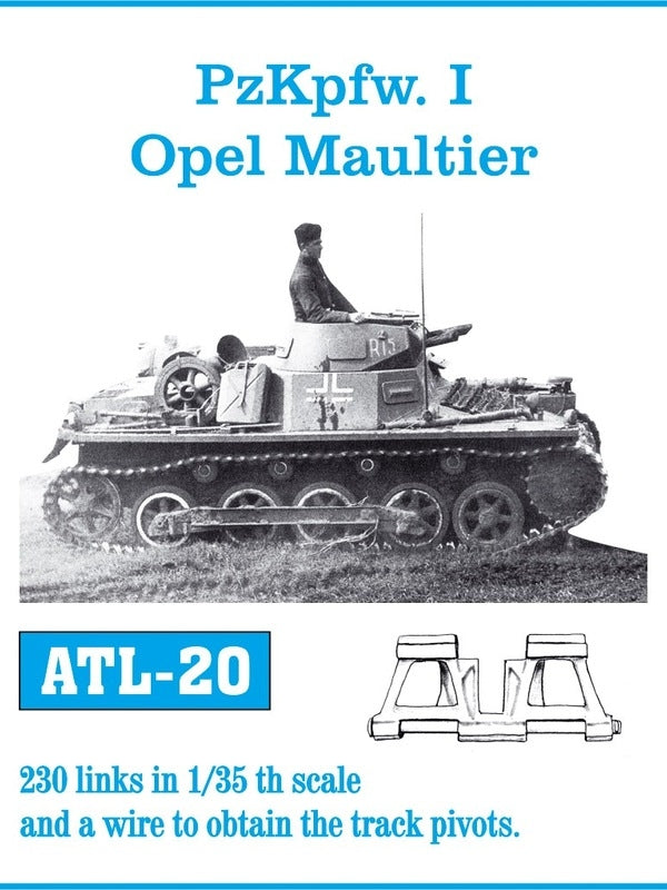 Friulmodel ATL-020 PzKpfw. And Opel Maultier 1/35