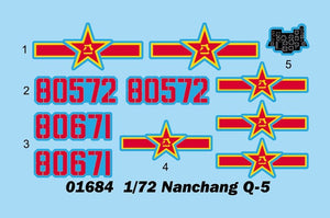 Trumpeter 01684 Nanchang Q-5 Yi 1/72 – obrázek 3