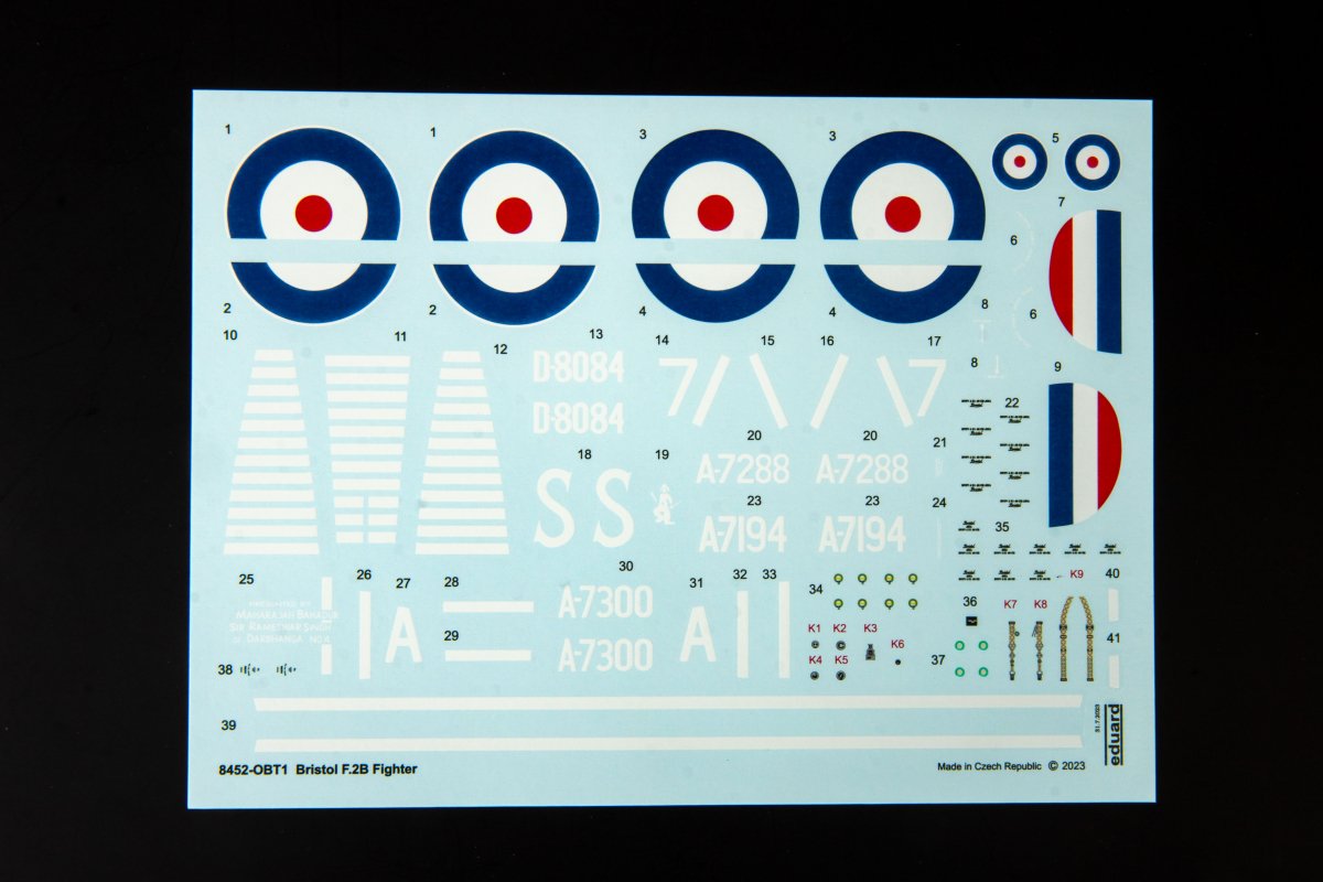 Eduard 8452 Bristol F.2B Fighter 1/48 – immagine 8