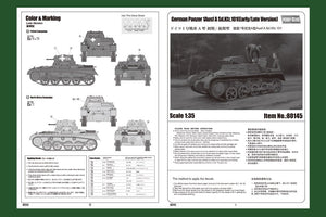 Hobby Boss 80145 German Panzer 1Ausf A Sd.Kfz.101(Early/Late Version) 1/35 – image 3