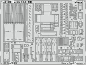 Eduard 491173 Harrier GR.3 KINETIC 1/48 – imagen 2