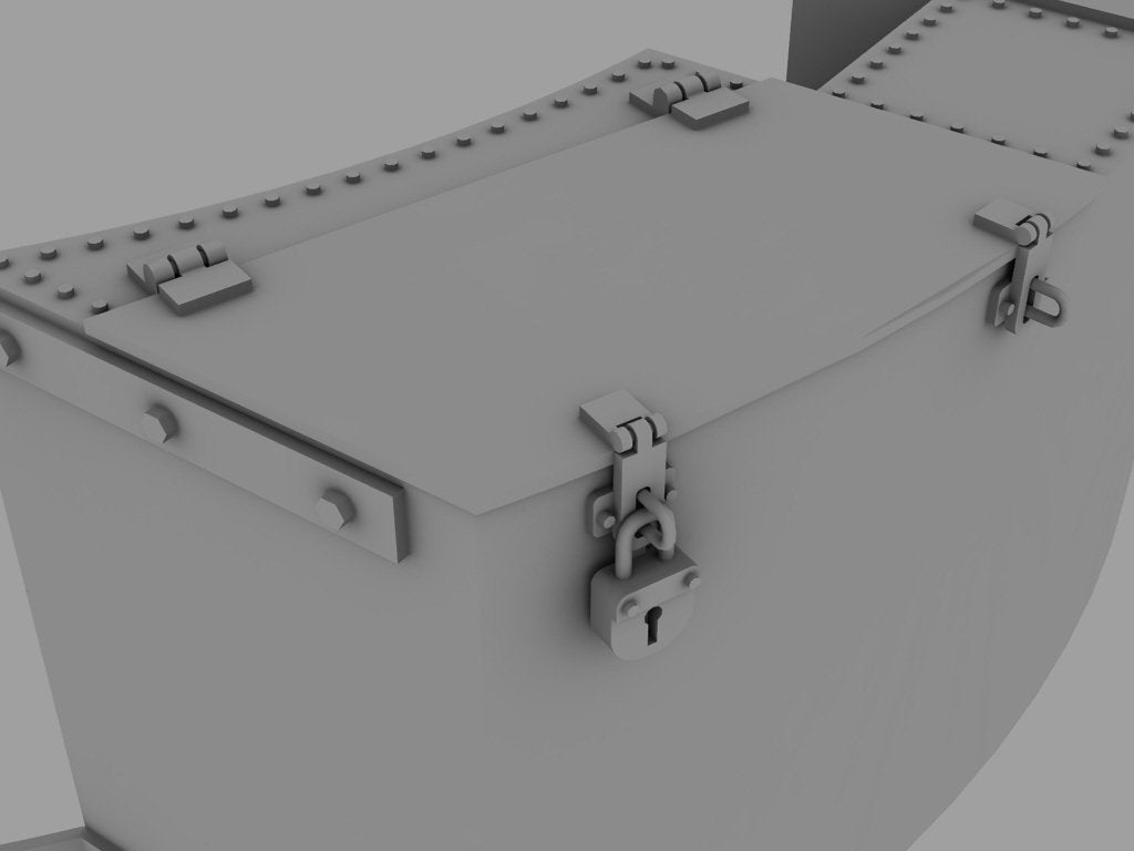Panzer Art RE35-064 Stowage bin for Tiger I tank (Kursk Battle) 1/35 – imagen 2
