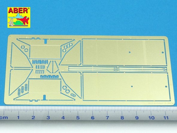 Aber 35A096 Rear small fuel tanks for T-34/76 1/35 – immagine 2