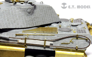 ET Model E72-020 WWII German KING TIGER (Porsche Turret) For DRAGON 7254 1/72 – imagen 8