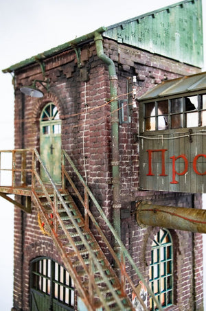 RT-Diorama 35305 Diorama-Base: Gun Factory &amp;quot;Barrikaden&amp;quot; 1/35 – image 4