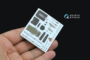 Quinta Studio QR+32038 K-36DM Series2 (early) ejection seat (for MiG-29, MiG-31, Su-27, Su-33 aircraft until 2007) (All kits) 1/32 – immagine 4