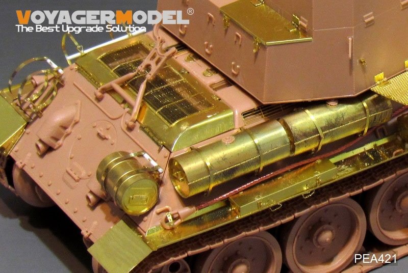 Voyager Model PEA421 WWII Soviet tank exterior tanks and smoke gernerators 2.0(GP) 1/35 – image 2