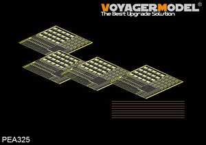 Voyager Model PEA325 WWI French Renault FT-17 Track Links (For MENG TS-008) 1/35 – image 2