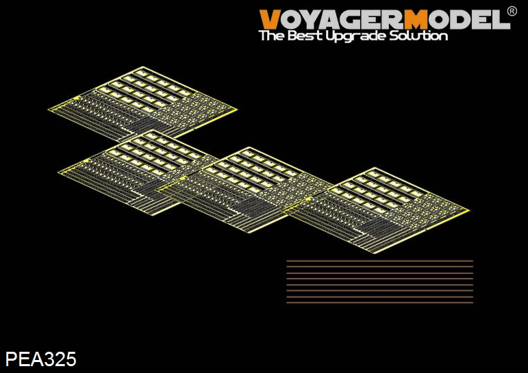 Voyager Model PEA325 WWI French Renault FT-17 Track Links (For MENG TS-008) 1/35 – image 2