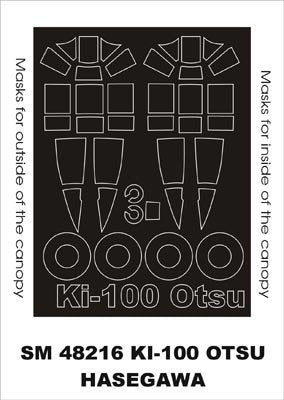 Montex SM48216 Ki-100 Otsu HASEGAWA