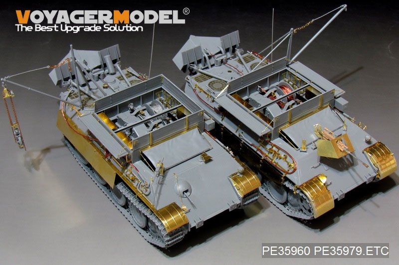 Voyager Model PE35960 WWII German Bergepanther Ausf.G Basic For TAKOM 2107 1/35 – image 21