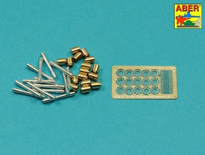 Aber 16058A German Hand Grenade Set - Metal Parts x15 pcs 1/16