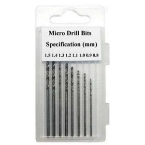 Fine-Art FA-522 Modeling Drill Bit Set 0.8 - 1.5mm