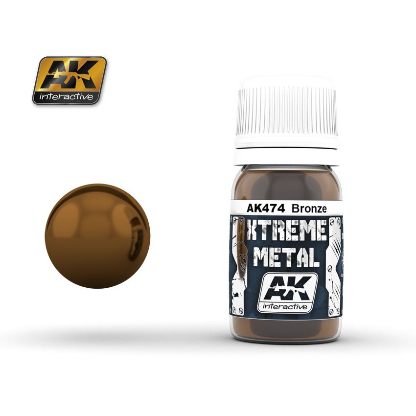 AK Interactive AK474 XTREME METAL BRONZE 30 ml