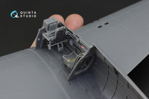Quinta Studio QD32132 P-40B 3D-Printed &amp;amp; colored Interior on decal paper (GWH) 1/32 – obrázek 8