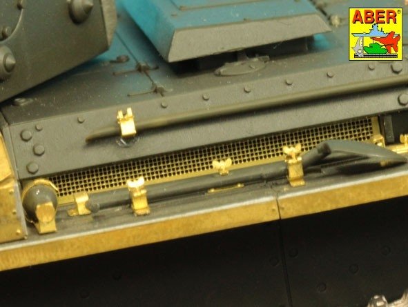Aber 35G40 Nets for Cromwell Mk.IV &amp;amp; Centaur CS Mk.IV 1/35 – obrázek 6