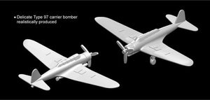 Dragon 7127 USS Arizona BB-39 + IJN Type 97 Kate Carrier Bomber Pearl Harbor Attack 7 December 1941 1/700 – image 4