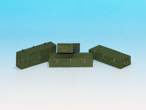 Eureka XXL E-017 Wooden Ammo Boxes for 12.8 cm Pak 44/Kw.K. 1/35 – obrázek 3