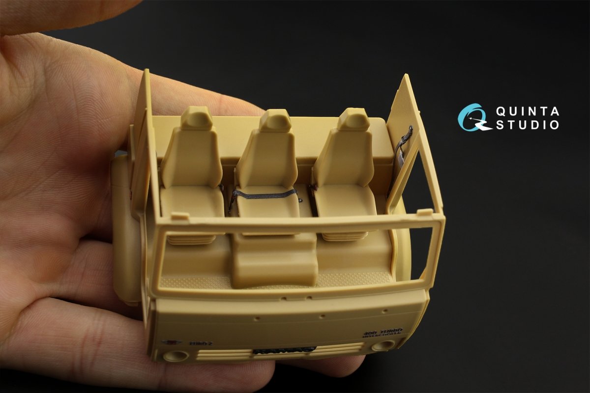 Quinta Studio QR35005 Kamaz trucks safety belts 3D-Printed &amp;amp; colored on decal paper (all kits) 1/35 – obrázek 6