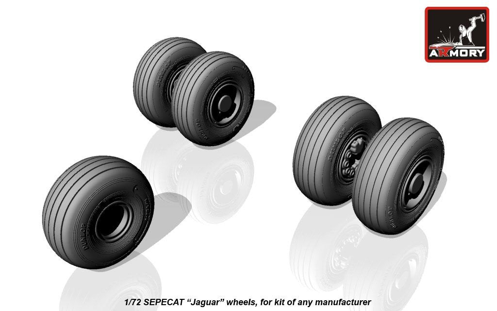 Armory Models AW48502 SEPECAT Jaguar wheels 1/48 – immagine 3