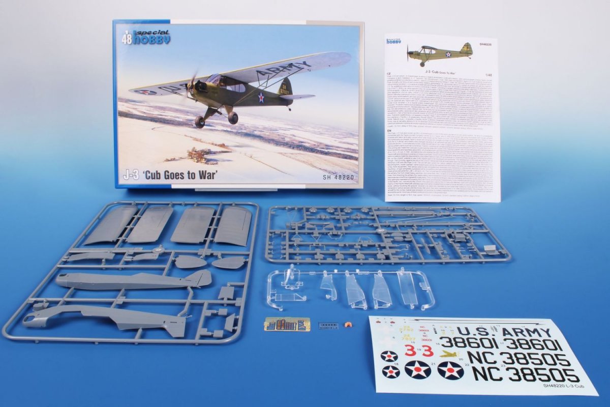 Special Hobby 48220 J-3 &amp;quot;Cub Goes To War&amp;quot; 1/48 – Bild 6
