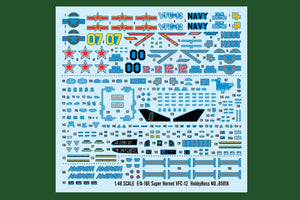 Hobby Boss 85818 F/A-18E Super Hornet VFC-12 1/48 – obrázek 4