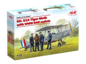 ICM 32037 DH. 82A Tiger Moth with WWII RAF cadets 1/32 – zdjęcie 2