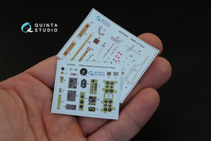 Quinta Studio QD32025 A6M2b (Nakajima prod.) 3D-Printed &amp;amp; colored Interior on decal paper (for Tamiya kit) 1/32 – image 2