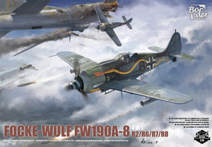Border Model BF-009 Focke-Wulf FW-190A-8 4 in 1 (R2; R6; R7; R8) 1/35