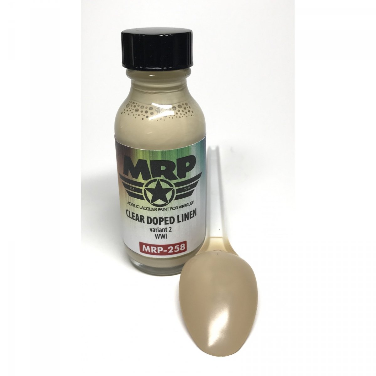 Mr. Paint MRP-258 Clear Doped Linen variant 2 WWI 30ml – image 2