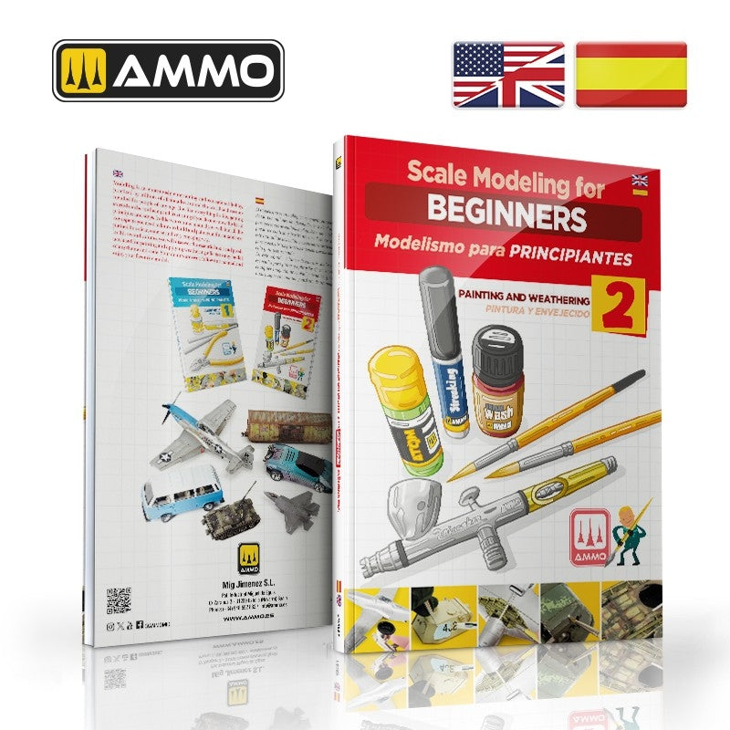 Ammo by Mig 6301 Scale Modeling for Beginners Vol. 2: Paint &amp;amp; Weathering (Bilingual) – Bild 2