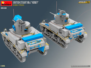 MiniArt 35421 BRITISH STUART MK.I HONEY EARLY PROD. INTERIOR KIT 1/35 – image 6