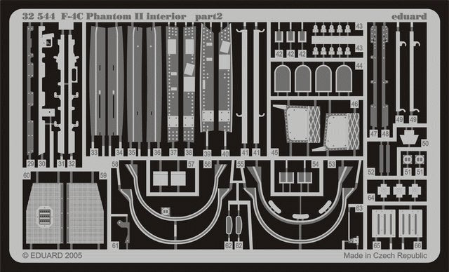 Eduard 32544 F-4C interior 1/32 Tamiya – image 2