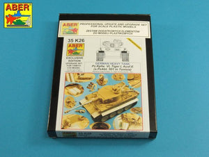 Aber 35K26 Pz.Kpfw. VI Ausf.E (i.Kfz.181) Tiger I – s.PzAbt. 501 in Tunisia (1/35) – image 22