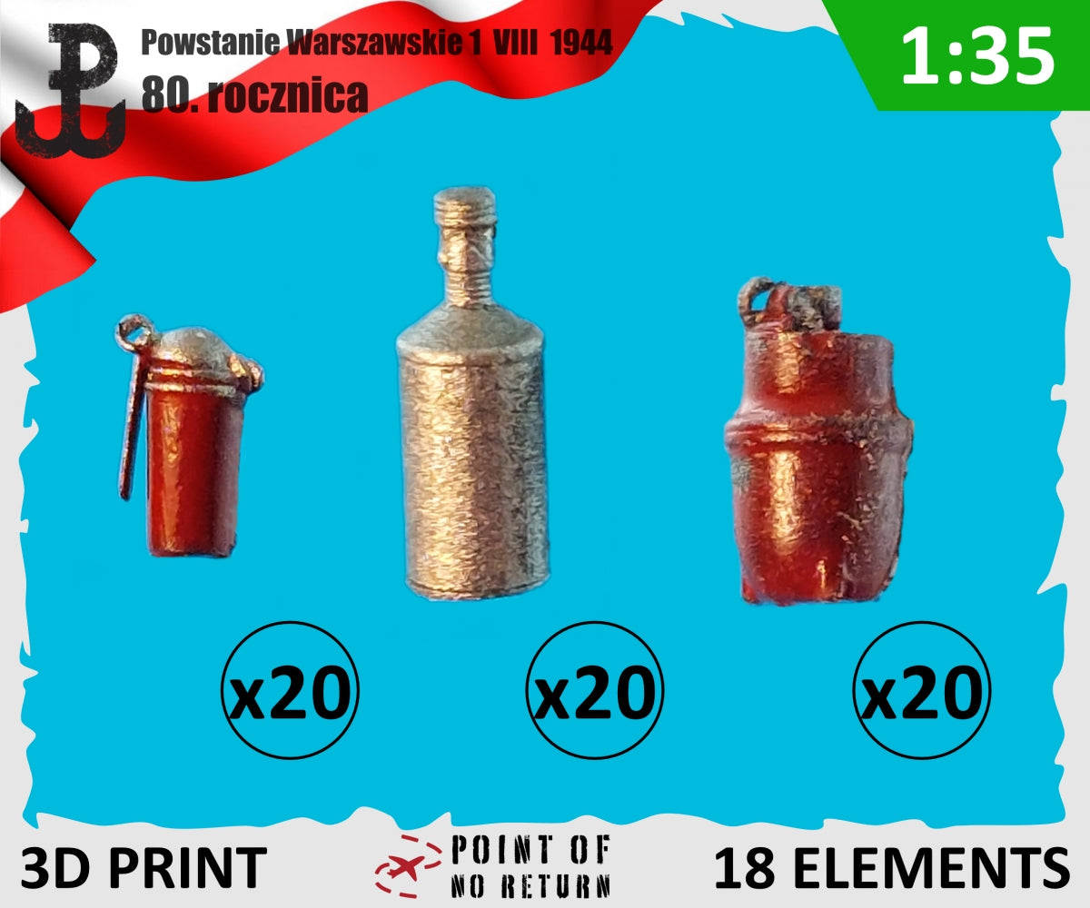Point of no Return 3524054 Conspiracy Grenades (Filipino, Sidol, Carbide)