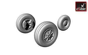 Armory Models AW48301 T-28 Trojan wheels 1/48 – image 4
